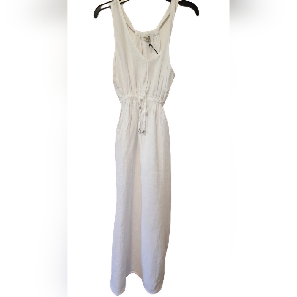 Terzo Millennio White Italian Made Maxi Dress Women's Size Large